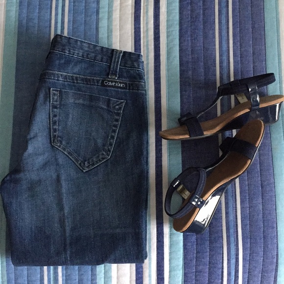 CALVIN KLEIN JEANS, Cropped Jeans - Picture 3 of 6